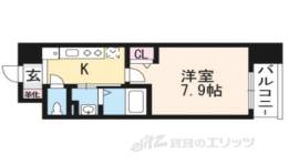 フォレスト西大路五条間取り図面
