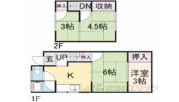 貸家間取り図面