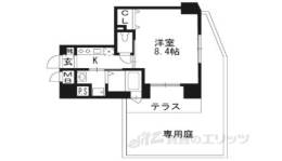 ベラジオ京都烏丸十条102間取り図面