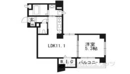 ベラジオ京都烏丸十条間取り図面