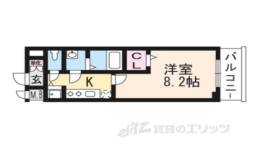 ベラジオ京都一乗寺間取り図面