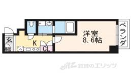 ＫＣＣフラット河原町間取り図面