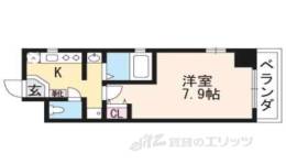 フェイバル二条間取り図面