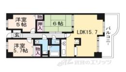サンコート南草津間取り図面