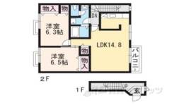 サンセールＡ棟間取り図面