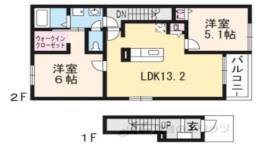 アーバンクラール２間取り図面