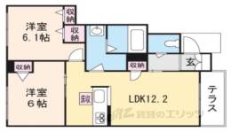 メゾンド・クレール間取り図面