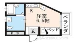 プランドール北舟岡間取り図面