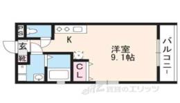 パークス京都東間取り図面