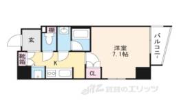 ＣＱレジデンス京都御所西間取り図面