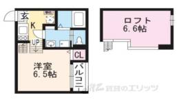 ハーモニーテラス東野八反畑町間取り図面