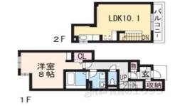 シカタ　ロジュマン間取り図面