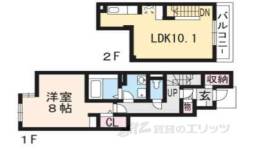 シカタ　ロジュマン間取り図面