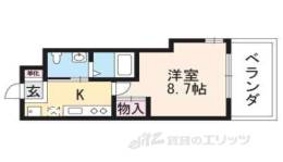 シエルコート北白川間取り図面