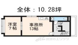 ロワゾブルー（テナント）間取り図面