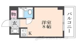 エクレーヌ御池間取り図面
