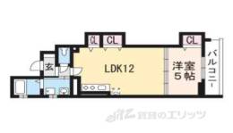 カーサ・フェリーチェ丸太町間取り図面