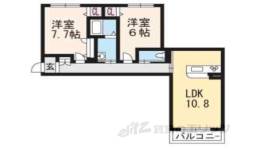 クレスティーク神明間取り図面