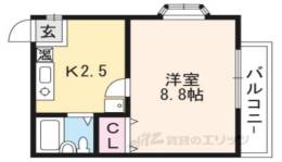 シャントール並河間取り図面