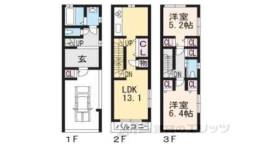 貸家間取り図面