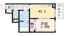 シャーメゾン住吉間取り図面