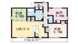 APPARTEMENTパルクドゥ間取り図面