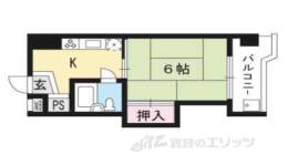 京都四条グランドハイツ間取り図面