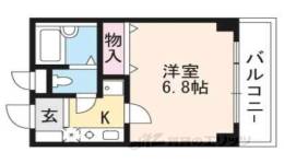 草津前川ハイツ間取り図面