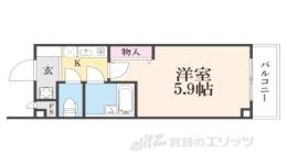 草津前川ハイツ間取り図面