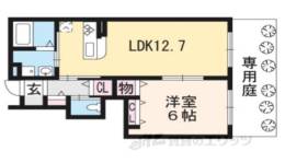 ラヴィーヌ稲荷間取り図面