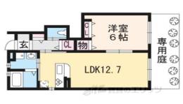 ラヴィーヌ稲荷間取り図面