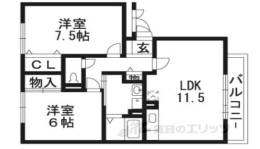 メルベーユ吉兆Ｃ棟間取り図面