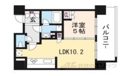 プラネスーペリア京都四条河原町間取り図面