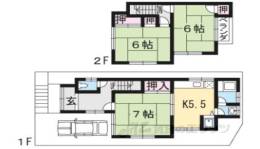 貸家間取り図面