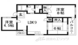 クエスト御池間取り図面