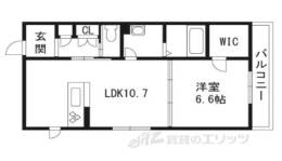 クオレール伏見桃山間取り図面