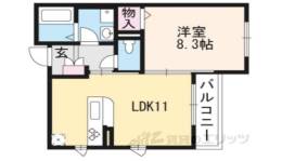 アトリエール新町間取り図面