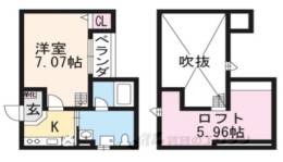ウエストヴィレッジ２間取り図面