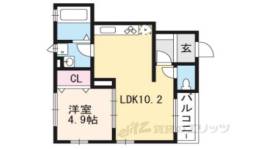 D-ROOM宇治南山間取り図面