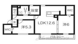 ヴィヴィアーナ間取り図面