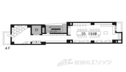 エムズ京都駅前間取り図面