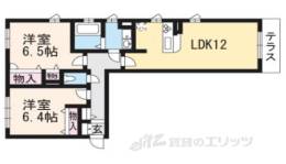 セカンドステージリアン京都（NO.6025）間取り図面