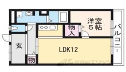 パンセハイツ近江間取り図面
