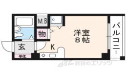 ライオンズマンション京都東堀川間取り図面