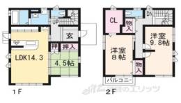 貸家間取り図面