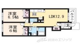 ブルグランジェ伏見稲荷間取り図面