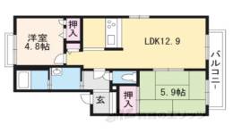 シャーメゾンフェヴリエＡ棟間取り図面