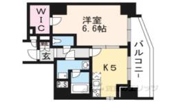 ベラジオ京都西大路２間取り図面