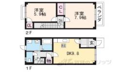 開の里３棟間取り図面