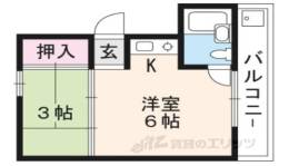 コーポ松岡Ａ棟間取り図面